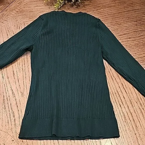 Emerald green long sleeve top PL Madison Grey - Picture 10 of 12